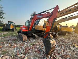 Excavateur DOOSAN DX60 d'occasion en bon état et design original Excavateur d'occasion Doosan DX60 à vendre - Product Image 3