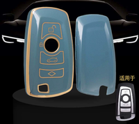 Étui de protection pour clé de voiture TPU pour BMW Série 1 3 5 7 X1 X3 X4 X5 F10 F20 F30 F18 F25 M3 M4 E34 E36 Accessoires sans clé