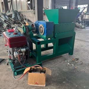 Trituradora Multiusos <span class=keywords><strong>con</strong></span> Motor Diésel, Equipo para Triturar Caucho, Plástico, Cáscaras de Coco, Tallos de Plátano - Product Image 2