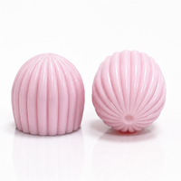 Vente en gros de bouchons à vis en plastique en forme d'ananas de 24 mm, décoratifs, à nervures, pour l'emballage de produits cosmétiques et de soins personnels