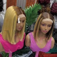 Perruque Bob 4*4 Super Double Drawn en Cheveux Humains Vierges Bruts Vietnamiens, Lisses comme des Baguettes, Perruques Sans Colle HD 5*5 pour Femmes Noires