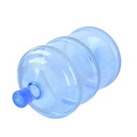 Bouteille d'eau en plastique minéral PC de 5 gallons, bouteille d'eau en polycarbonate avec poignée