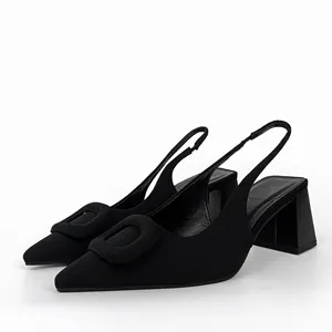 Dày Với vành đai gót chân khóa Tùy chỉnh cao gót giày cho Phụ nữ dép và phụ nữ Giày femmes chaussures đổ cưới cô dâu