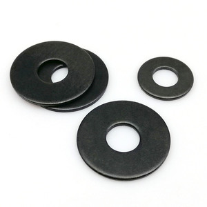 2/5/10/20/25 pièces Rondelle plate large en acier noir Grade 8.8 M3 M4 M5 M6 M8 M10 M12 <span class=keywords><strong>M14</strong></span> M16 GB96 - Product Image 2