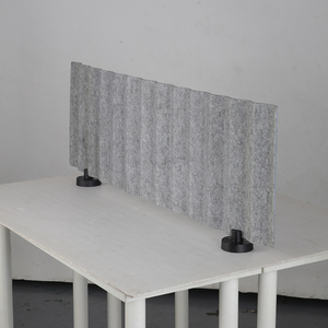 Âm thanh hiện đại không gian văn phòng <span class=keywords><strong>Divider</strong></span> màu xám văn phòng phân vùng Bảng điều khiển bức tường thiết kế di chuyển phân vùng bàn - Product Image 5