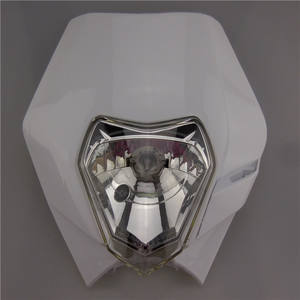 Phare de moto Ghost Face, phare de moto tout-terrain, phare de rechange adapté aux modèles Huayang et Bosoer - Product Image 5