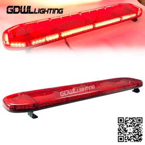 GDWllighting Barre lumineuse à <span class=keywords><strong>LED</strong></span> 60 "Barre lumineuse à <span class=keywords><strong>LED</strong></span> 150 <span class=keywords><strong>cm</strong></span> Barre lumineuse stroboscopique clignotante d'urgence - Product Image 4