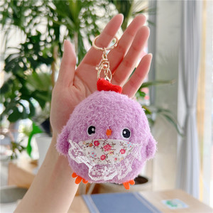 Dễ Thương Nhỏ Màu Vàng Gà Búp Bê Mini Chick Kawaii Sang Trọng Mềm Mại Bền Ánh Sáng <span class=keywords><strong>Keychain</strong></span> 3D Hình Dạng Sinh Nhật Túi Quyến Rũ Mặt Dây Chuyền - Product Image 4