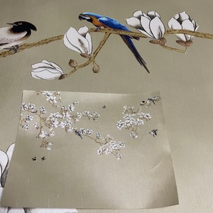 Zhenling stampa digitale <span class=keywords><strong>carta</strong></span> <span class=keywords><strong>da</strong></span> <span class=keywords><strong>parati</strong></span> fiore <span class=keywords><strong>uccelli</strong></span> design <span class=keywords><strong>carta</strong></span> <span class=keywords><strong>da</strong></span> <span class=keywords><strong>parati</strong></span> stampata per la decorazione della parete della casa interna - Product Image 2