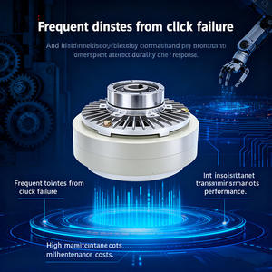 Сертифицированная CE двухвальная Магнитная Порошковая муфта, точность водяного охлаждения, контроль крутящего момента, низкая стоимость, новая магнитная муфта с растворителем - Product Image 5