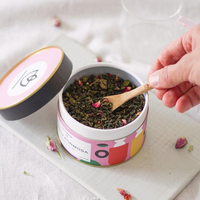 Boîte d'emballage cylindrique en carton écologique de qualité alimentaire OEM pour thé et café en poudre, sans plastique, avec gaufrage mat, directement de l'usine