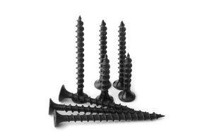 Cadena de tira de plástico de alta resistencia, tornillos de yeso de fosfato negro intercalados, tornillo de yeso con cabeza de corneta - Product Image 4