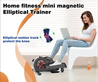 Vente chaude Pliable Mini Magnétique Elliptique Cross Trainer Vélo D'exercice Électrique pour la Relaxation Loisirs Silencieux Stepper