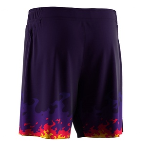 Pantalones Cortos de Lucha Blue Fire con Costuras Reforzadas, Tejido Transpirable y de Secado Rápido, Sublimación de Alta Calidad para Entrenamiento de Luchadores - Product Image 4