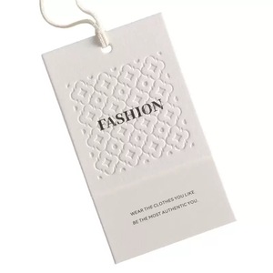 Étiquette suspendue personnalisée en carton pour sacs à main, pochettes et articles en cuir avec cordon – Prix usine, vente en gros, fournisseur professionnel - Product Image 2