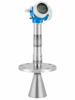 Jauge de niveau radar sans contact E+H FMR53 FMCW, anti-corrosion, haute stabilité, transmetteur de niveau pour réservoir de traitement des eaux chimiques