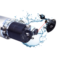 CNC LY Motor poros CNC presisi tinggi untuk pria ISO20 220v 2,2 ATC BT30/BT40 bersama dengan bantalan poros Motor untuk Router CNC