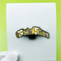 Rapide personnalisé or cuivre 2d 3d or émail logo découpé au laser Golf chapeau pince marqueur de balle avec strass
