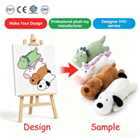 Créez votre propre peluche lion personnalisée, faible MOQ, échantillon rapide, mascotte d'entreprise professionnelle sur mesure