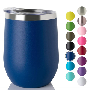 Vaso Térmico de Acero Inoxidable de Doble Pared de 12 oz con Accesorio Duradero de Grado Alimenticio, Porta Huevos para Fiestas y Uso Diario - Product Image 1