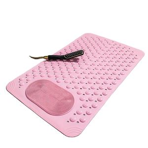 Tapis de baignoire intérieur moderne antidérapant en TPE avec ventouse pour les fuites d'eau poreuses Installation facile Tapis adhésif anti-lutte - Product Image 1