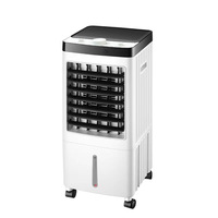 Enfriador de Aire con Ahorro de Energía y Enfriamiento por Agua, con Control Remoto para el Hogar, Agrega Hielo y Agua, Temporizador de 3 Velocidades, 2-8 Horas
