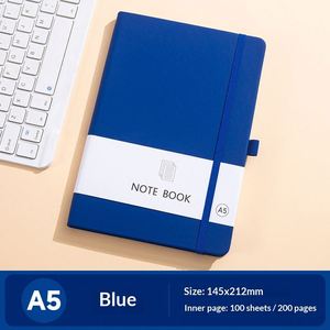Libreta de Cuero PU con Logotipo Impreso y Correa Elástica A5 Personalizada al por Mayor - Product Image 2