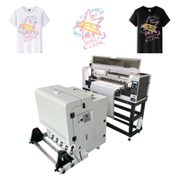 Okai Printer Dtf kepala Dtf, 60cm 2 XP600/I1600/I3200 dengan I1600 I3200 A1 Dtf dengan mesin cetak bubuk Dtf