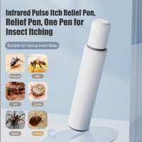 Stylo apaisant portable à impulsions infrarouges rechargeable par USB pour les piqûres de moustiques et d'insectes
