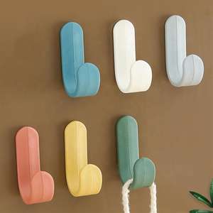 Crochet adhésif sans perçage pour l'Europe du Nord, sans trace, pour cuisine, maison, derrière la porte, pour vêtements - Product Image 4