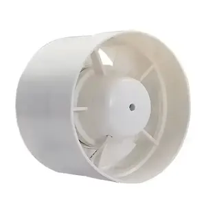 100mm 110mm inline kanal Fan sessiz 4 inç yuvarlak egzoz fanı mutfak banyo kapalı oda havalandırma için