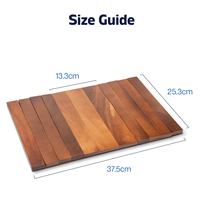 Holz-Beistelltische, 360° drehbarer Sofatisch für breite Sofas, Akazienholz-Sofa-Armlehnenablage, Sofa-Armlehnen-Tablett-Tisch