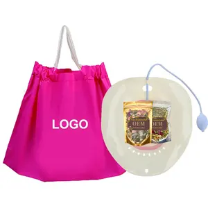 Wholesale Customize Bag Yoni Steam Seat With Tube Yoni Steam Kit Beauty Equipments Vaginal Salon Yoni Care Set