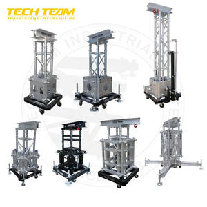 Système <span class=keywords><strong>de</strong></span> levage <span class=keywords><strong>de</strong></span> treillis <span class=keywords><strong>de</strong></span> scène portable en aluminium robuste pour supports au sol, capacité 1000 kg, certifié CE TUV - Product Image 6