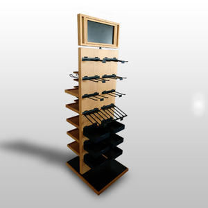 ตะขอแขวนโชว์ทำจากไม้สำหรับ<span class=keywords><strong>ร้าน</strong></span>ค้าขายปลีกแบบกำหนดได้เอง - Product Image 2