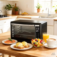 Four de cuisine multifonction 45L à convection four de boulangerie électrique commercial vente d'usine