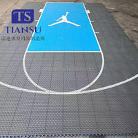 Lapangan Basket Luar Ruangan 20x25 Kaki - TIANSUFLOOR