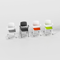 Chaise de bureau moderne en maille avec matériau PVC pour usage domestique ou professionnel