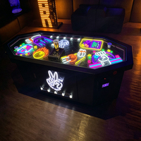 Table de beer pong portable CFORBETTER avec cadre en aluminium pliable et trous pour gobelets, pour l'extérieur, PJYXZ-010