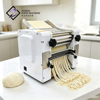 Laminoir Électrique Commercial de Comptoir pour Pâte, Machine Automatique de Pressage et d'Amincissement pour Boulangerie, Rouleau à Croissants et Pain 220V/110V