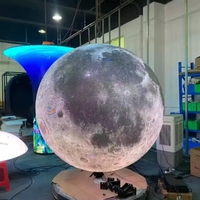 Boule Led circulaire suspendue affichage Led sphérique boule ronde Module souple Flexible écran Led courbe
