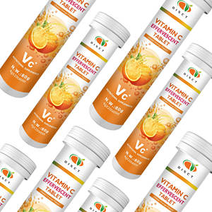 Marque Blanche Comprimés Effervescents de Vitamine <span class=keywords><strong>C</strong></span> Sans Sucre pour le Soutien Immunitaire des Hommes et des Femmes - Product Image 2