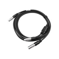 Câble en Y GEV205 (748418) pour récepteurs RTK GS09/GS15 avec batterie externe GEB171, radio de type GFU, matériau PVC, précision de mesure