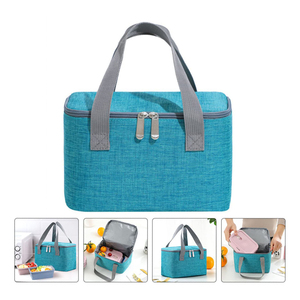 Oxford tissu Portable dessin animé mignon enfants école déjeuner refroidisseur sacs à déjeuner pour les étudiants travail <span class=keywords><strong>repas</strong></span> sacs isothermes Logo personnalisé - Product Image 3