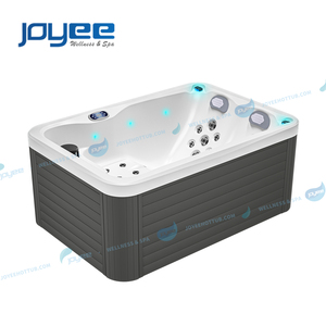 JOYEE Chaise longue de style japonais pour 2 personnes Hôtel Balboa Bain à remous Couples romantiques <span class=keywords><strong>en</strong></span> plein air Massage sexy Jakuzzis <span class=keywords><strong>Spa</strong></span> Trempage - Product Image 6