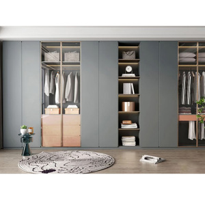 Nuevos Diseños de Armarios de Madera Delicados y de Lujo, Fáciles de Instalar, Elegantes, Resistentes a la Humedad, Bajos en Formaldehído, Muebles para Apartamentos - Product Image 5