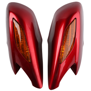 XF-415T-RC specchietti retrovisori rossi arancioni indicatori di direzione adatti per <span class=keywords><strong>Honda</strong></span> ST1300 <span class=keywords><strong>1300</strong></span> 2002-2011 - Product Image 2