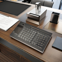 Teclado de sistema POS programable todo en uno LIF multifuncional con RFID y lector de tarjetas magnéticas para sistemas POS