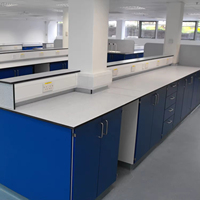 Matériel de laboratoire pour les écoles Tables en plastique d'extérieur adaptées aux salles de classe et aux laboratoires scientifiques