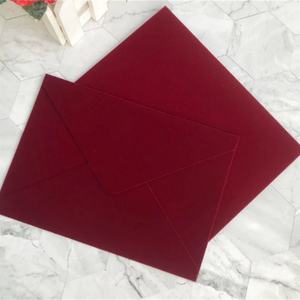 Sobres de Terciopelo de Estilo Europeo Personalizados con Diseño de Logotipo, Gran Venta - Product Image 2